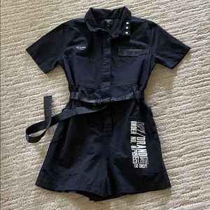 LF Denim Romper